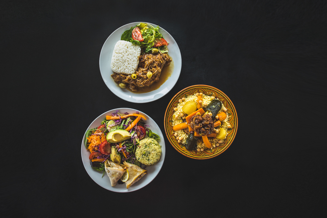 Plats marocains du restaurant On Nador Toulouse